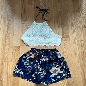 Floral 2 piece set
